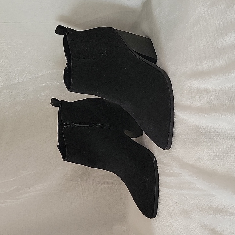 Torrid black western style ankle bootie women's size 11W